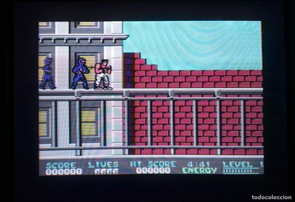 Videojuegos y consolas: DRAGON NINJA (DRAGONNINJA). ERBE. COMMODORE 64. C64. - Foto 5