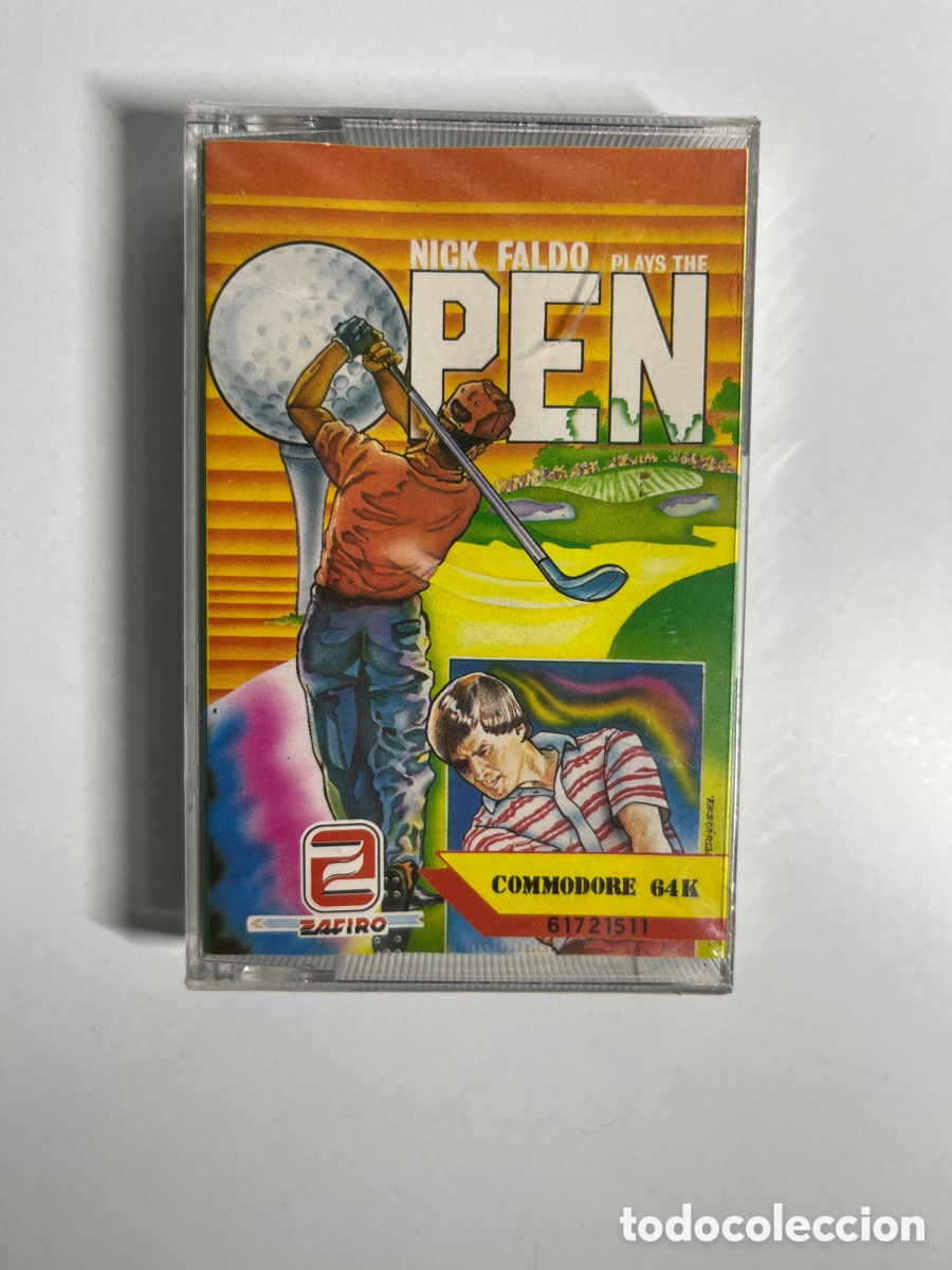 Videojuegos y consolas: Juego retro Nick Faldo Commodore - Foto 1