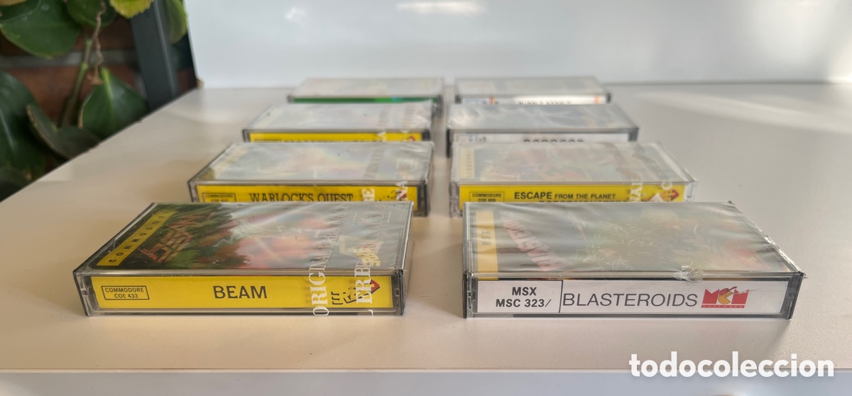 Videojuegos y consolas: Colecci&oacute;n 8 juegos cassete precintados - Foto 8