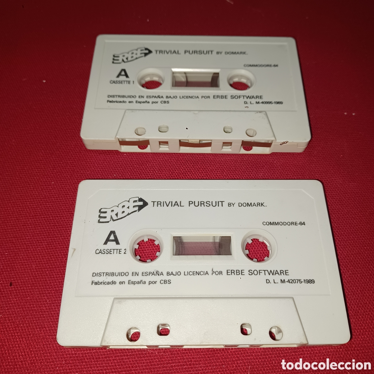 Videojuegos y consolas: Trivial Pursuit para commodore 64 - Foto 1
