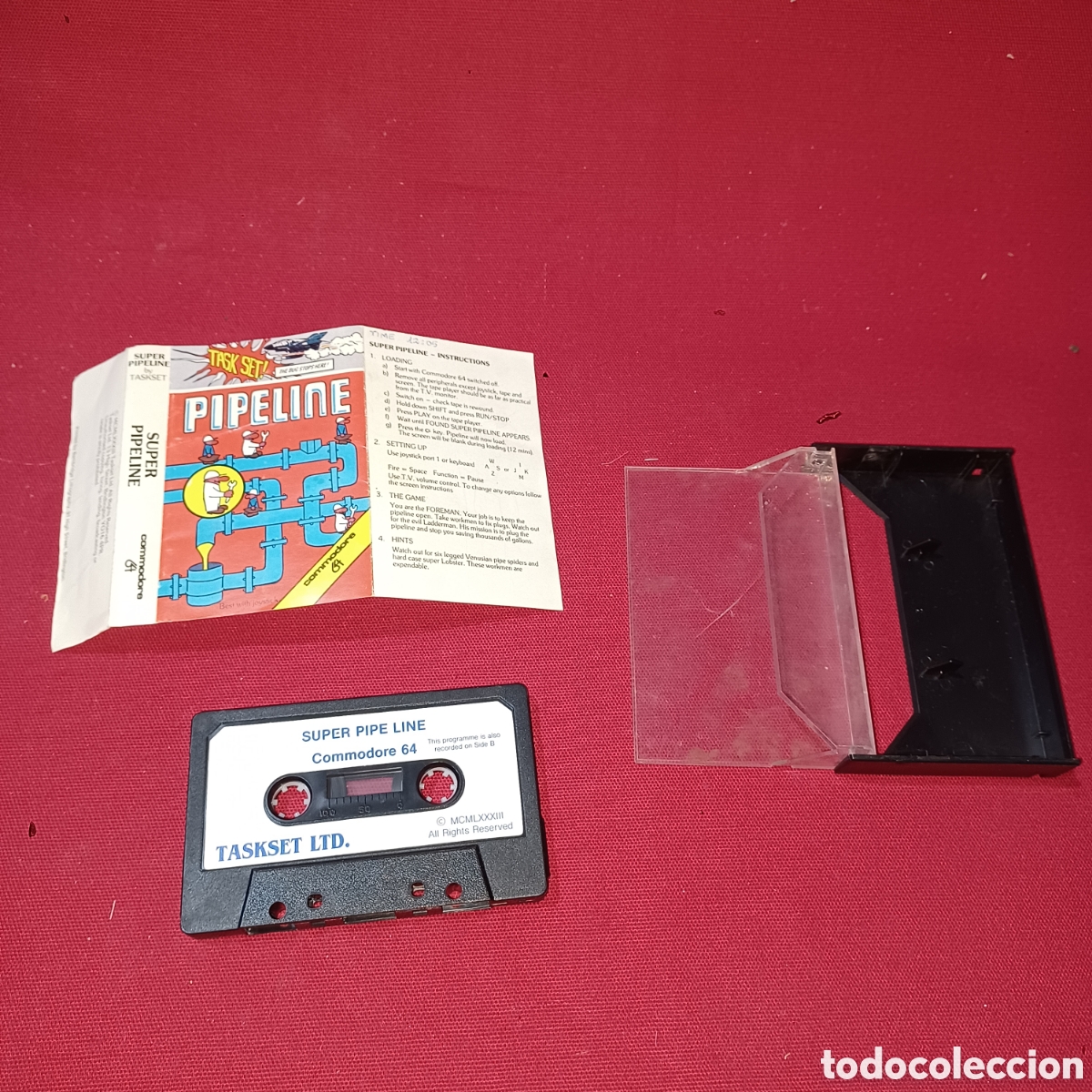 Videojuegos y consolas: JUEGO PIPELINE PARA COMMODORE 64 - Foto 1