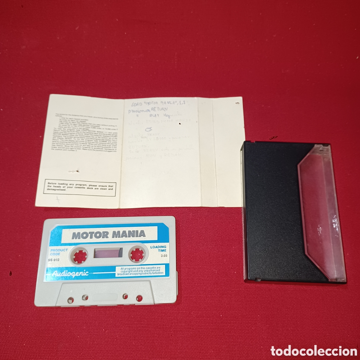 Videojuegos y consolas: JUEGO MOTOR MANIA PARA COMMDORE 64 - Foto 2