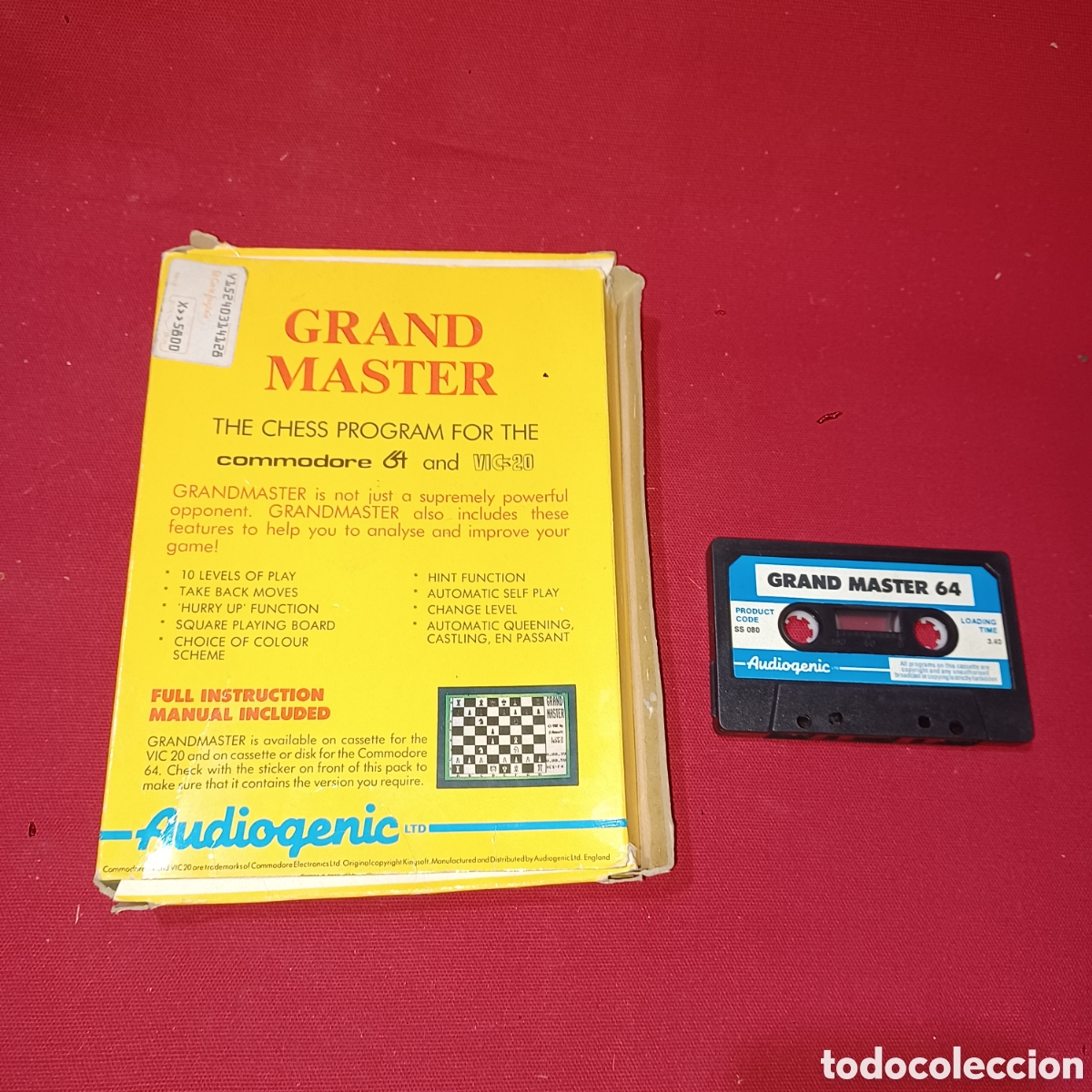 Videojuegos y consolas: GRAND MASTER CHESS PARA COMMODORE 64 - Foto 2