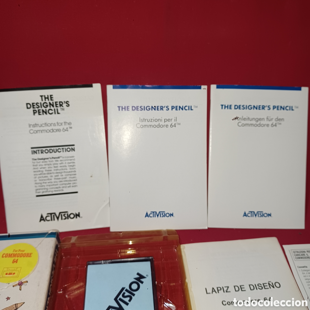 Videojuegos y consolas: LAPIZ DE DISE&Ntilde;O THE DESIGNERS PENCIL ACTIVISION COMMODORE 64 - Foto 3