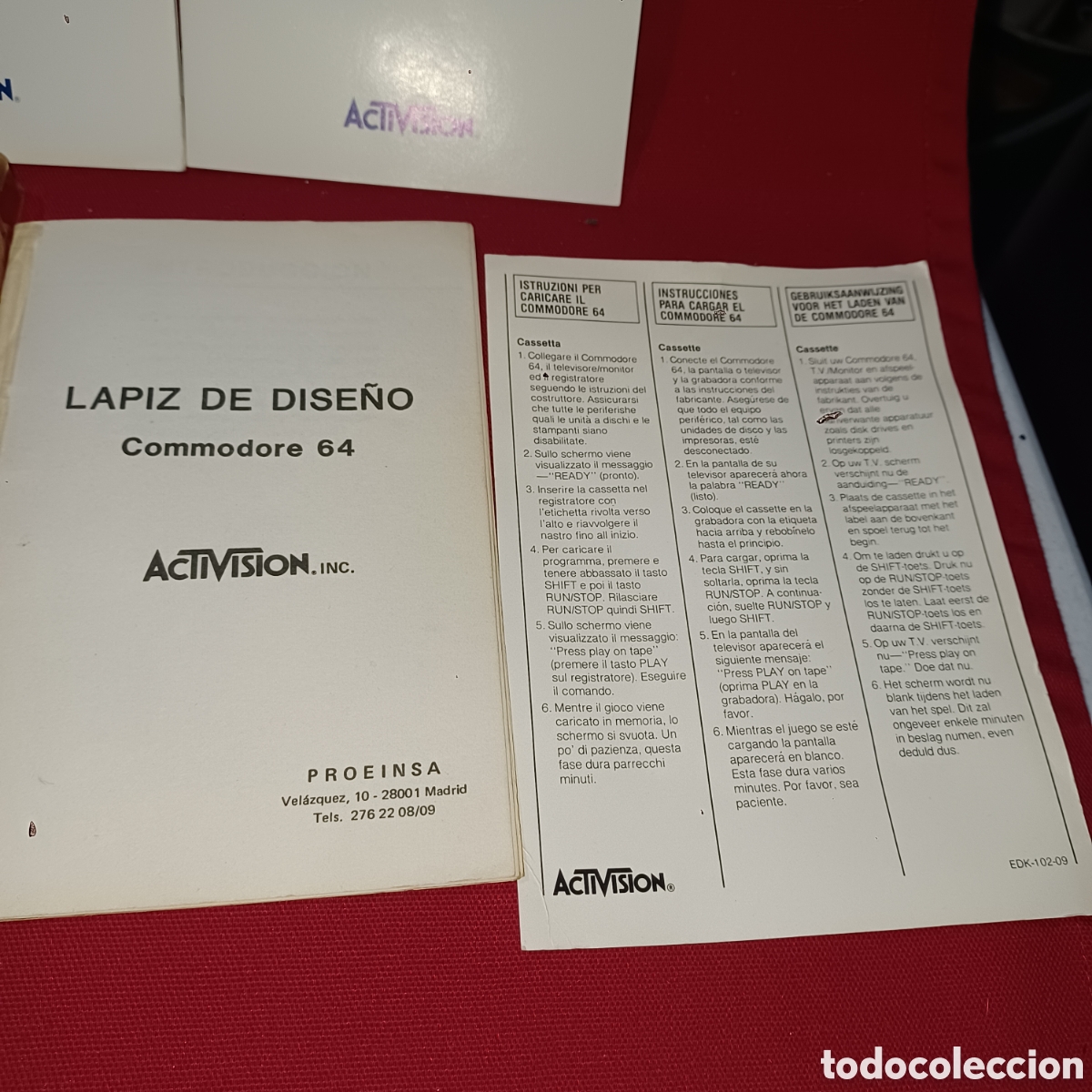 Videojuegos y consolas: LAPIZ DE DISE&Ntilde;O THE DESIGNERS PENCIL ACTIVISION COMMODORE 64 - Foto 4