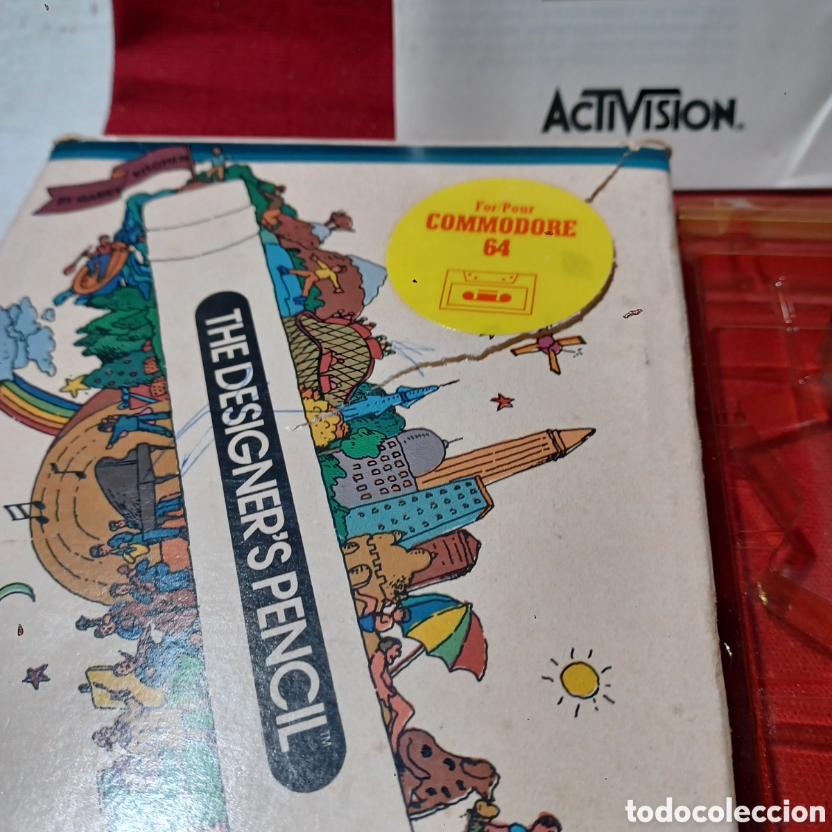 Videojuegos y consolas: LAPIZ DE DISE&Ntilde;O THE DESIGNERS PENCIL ACTIVISION COMMODORE 64 - Foto 5
