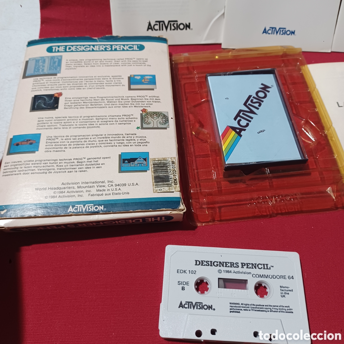 Videojuegos y consolas: LAPIZ DE DISE&Ntilde;O THE DESIGNERS PENCIL ACTIVISION COMMODORE 64 - Foto 6