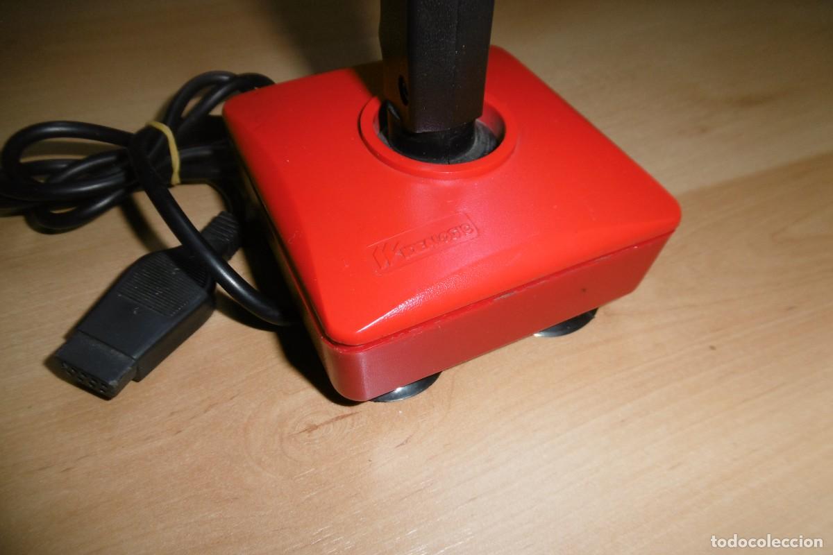 Videojuegos y consolas: Joystick norma Atari Commodore Idealogic color Rojo Funcionamiento OK - Foto 3