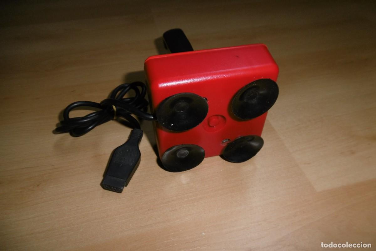 Videojuegos y consolas: Joystick norma Atari Commodore Idealogic color Rojo Funcionamiento OK - Foto 4