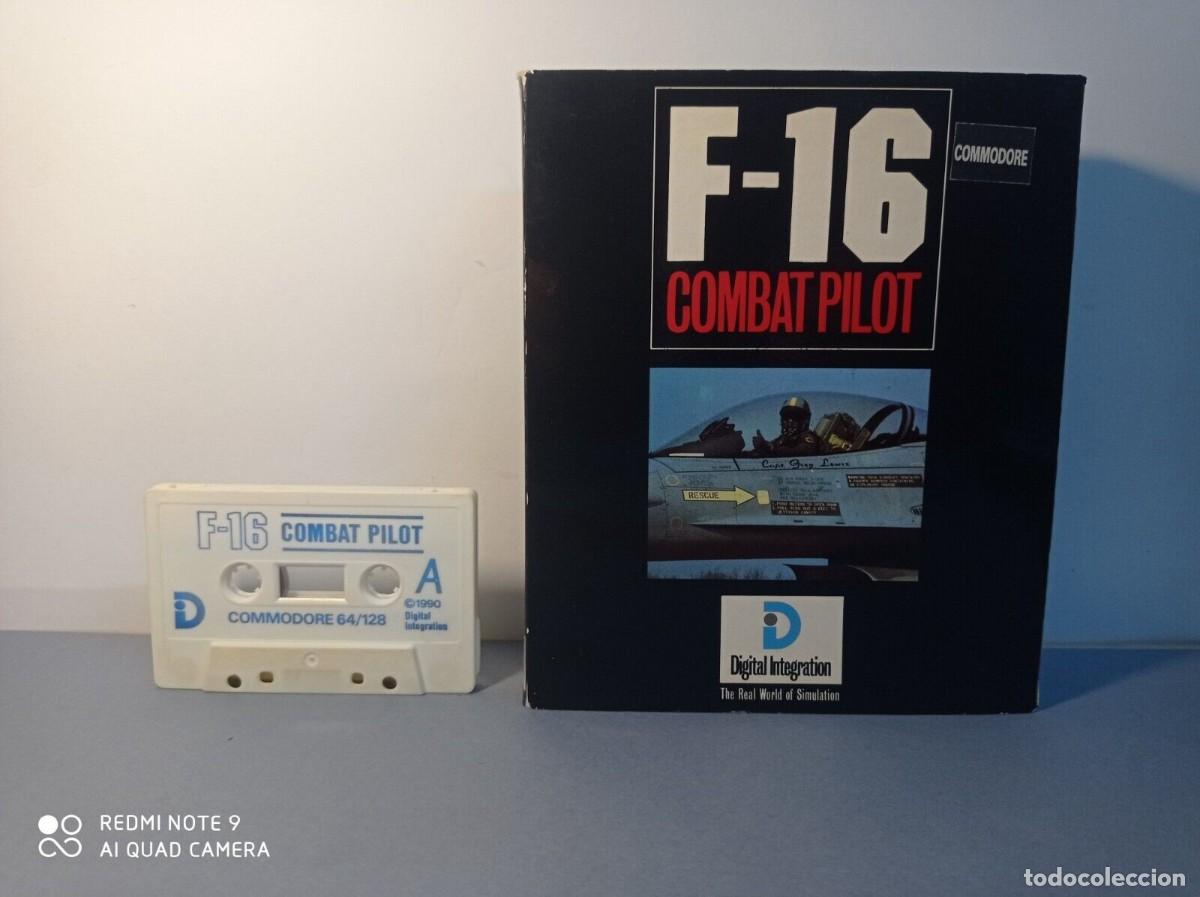 Videojuegos y consolas: Juego Commodore F-16 Combat Pilot ( caja ) 1990 Digital Integration&nbsp; - Foto 3