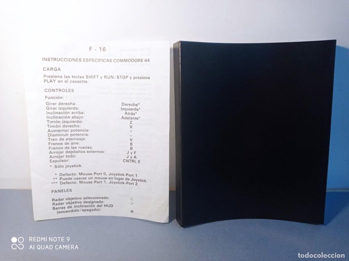 Videojuegos y consolas: Juego Commodore F-16 Combat Pilot ( caja ) 1990 Digital Integration&nbsp; - Foto 4