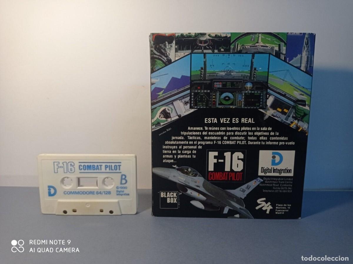 Videojuegos y consolas: Juego Commodore F-16 Combat Pilot ( caja ) 1990 Digital Integration&nbsp; - Foto 5