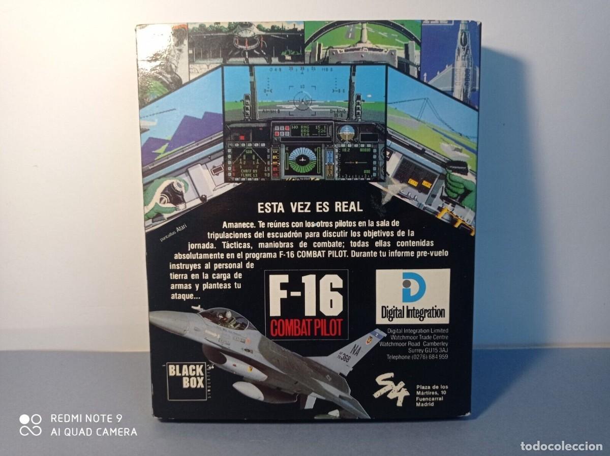 Videojuegos y consolas: Juego Commodore F-16 Combat Pilot ( caja ) 1990 Digital Integration&nbsp; - Foto 9