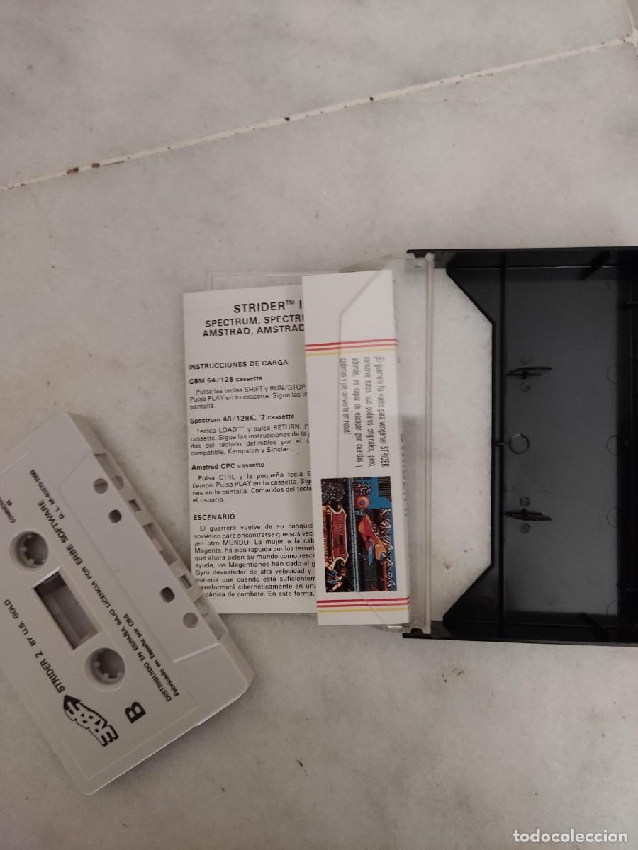 Videojuegos y consolas: Strider 2 para Commodore (C64) - Foto 2