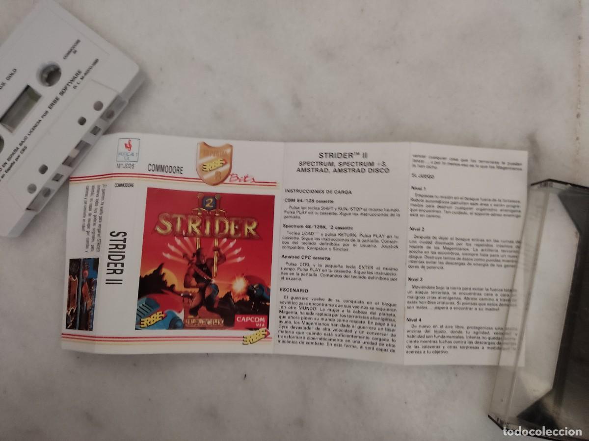 Videojuegos y consolas: Strider 2 para Commodore (C64) - Foto 3
