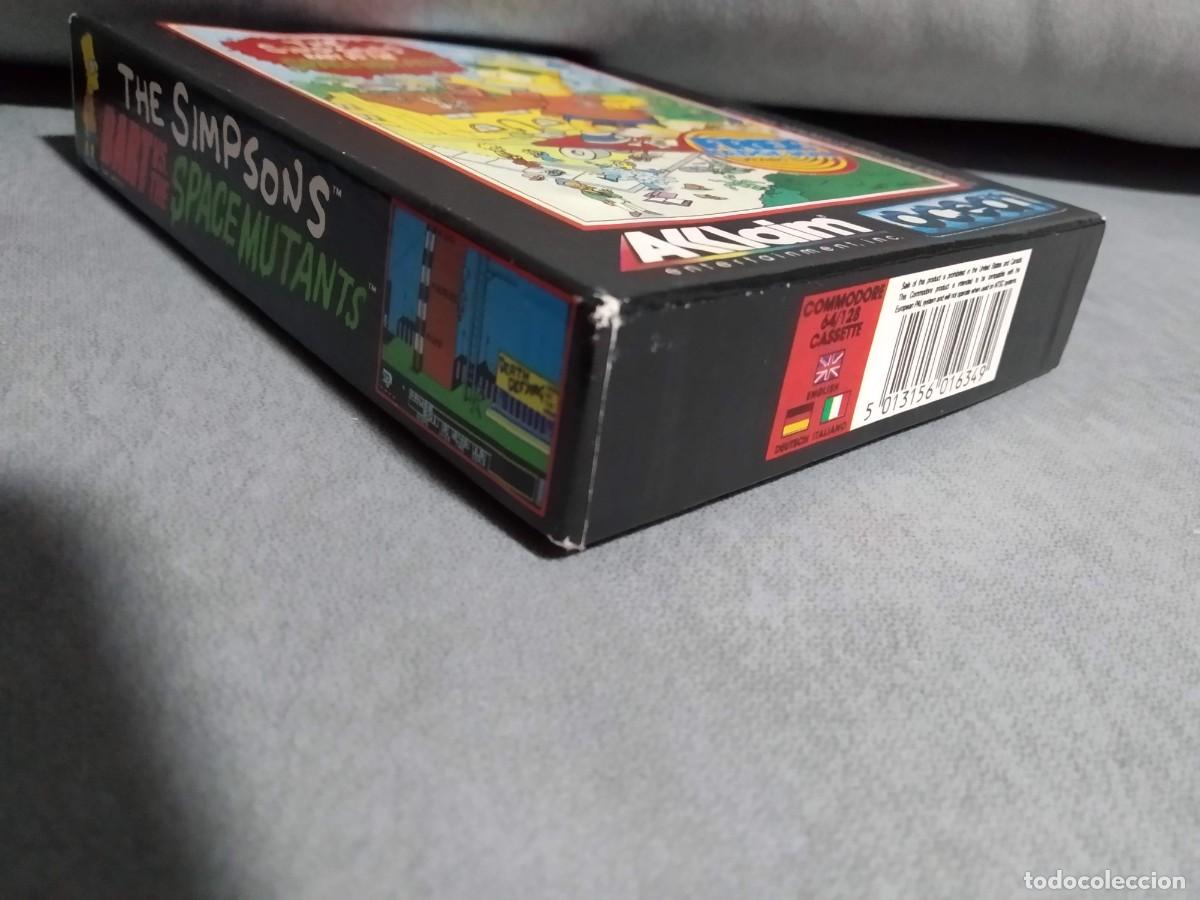 Videojuegos y consolas: THE SIMPSONS: BART VS. THE SPACE MUTANTS. OCEAN. COMMODORE 64. C64 - Foto 5