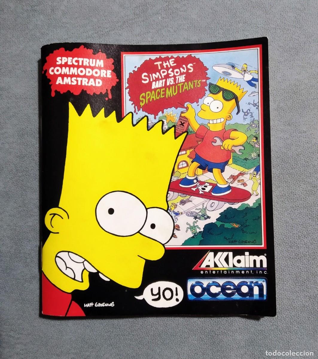 Videojuegos y consolas: THE SIMPSONS: BART VS. THE SPACE MUTANTS. OCEAN. COMMODORE 64. C64 - Foto 10