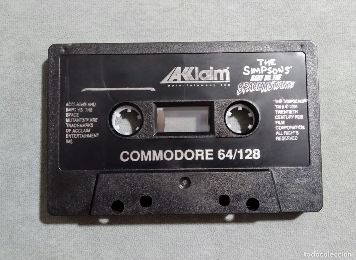 Videojuegos y consolas: THE SIMPSONS: BART VS. THE SPACE MUTANTS. OCEAN. COMMODORE 64. C64 - Foto 14
