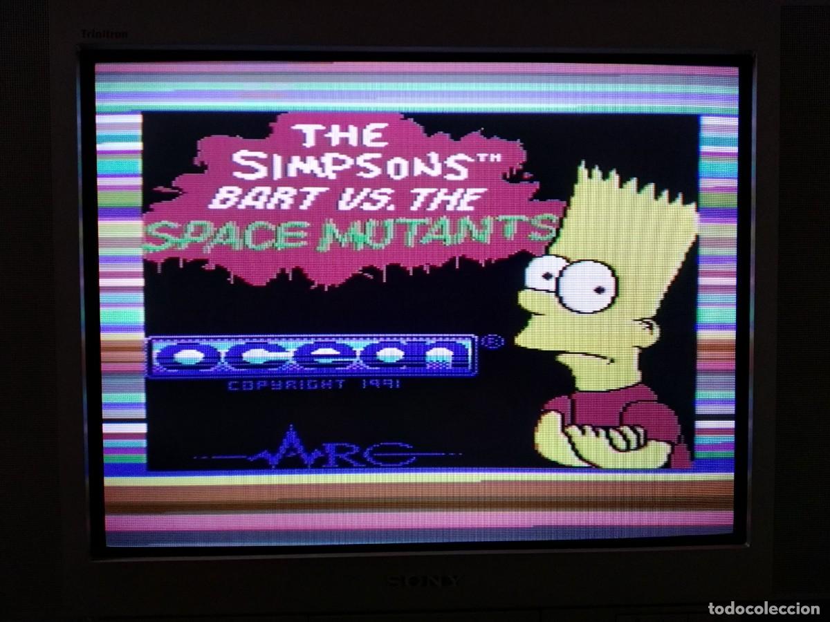 Videojuegos y consolas: THE SIMPSONS: BART VS. THE SPACE MUTANTS. OCEAN. COMMODORE 64. C64 - Foto 17