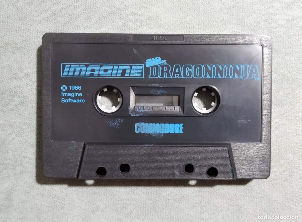 Videojuegos y consolas: DRAGON NINJA. IMAGINE. COMMODORE 64. C64 - Foto 4