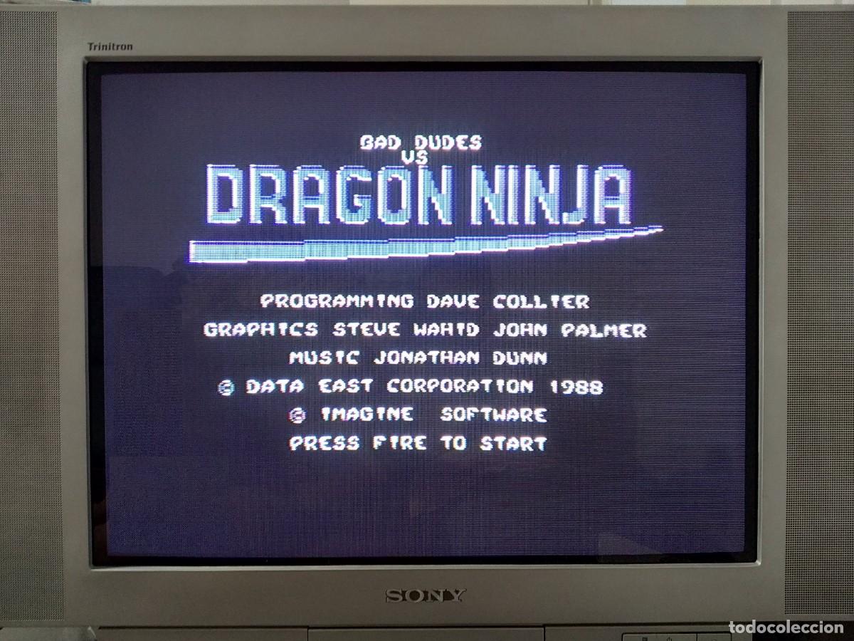 Videojuegos y consolas: DRAGON NINJA. IMAGINE. COMMODORE 64. C64 - Foto 15