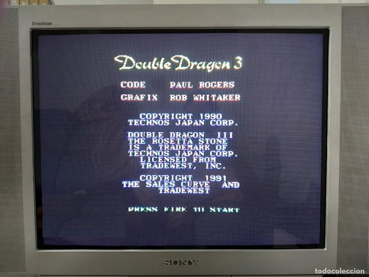 Videojuegos y consolas: DOUBLE DRAGON III: THE ROSETTA STONE + RODLAND. STORM SOFTWARE. COMMODORE 64. C64 - Foto 21