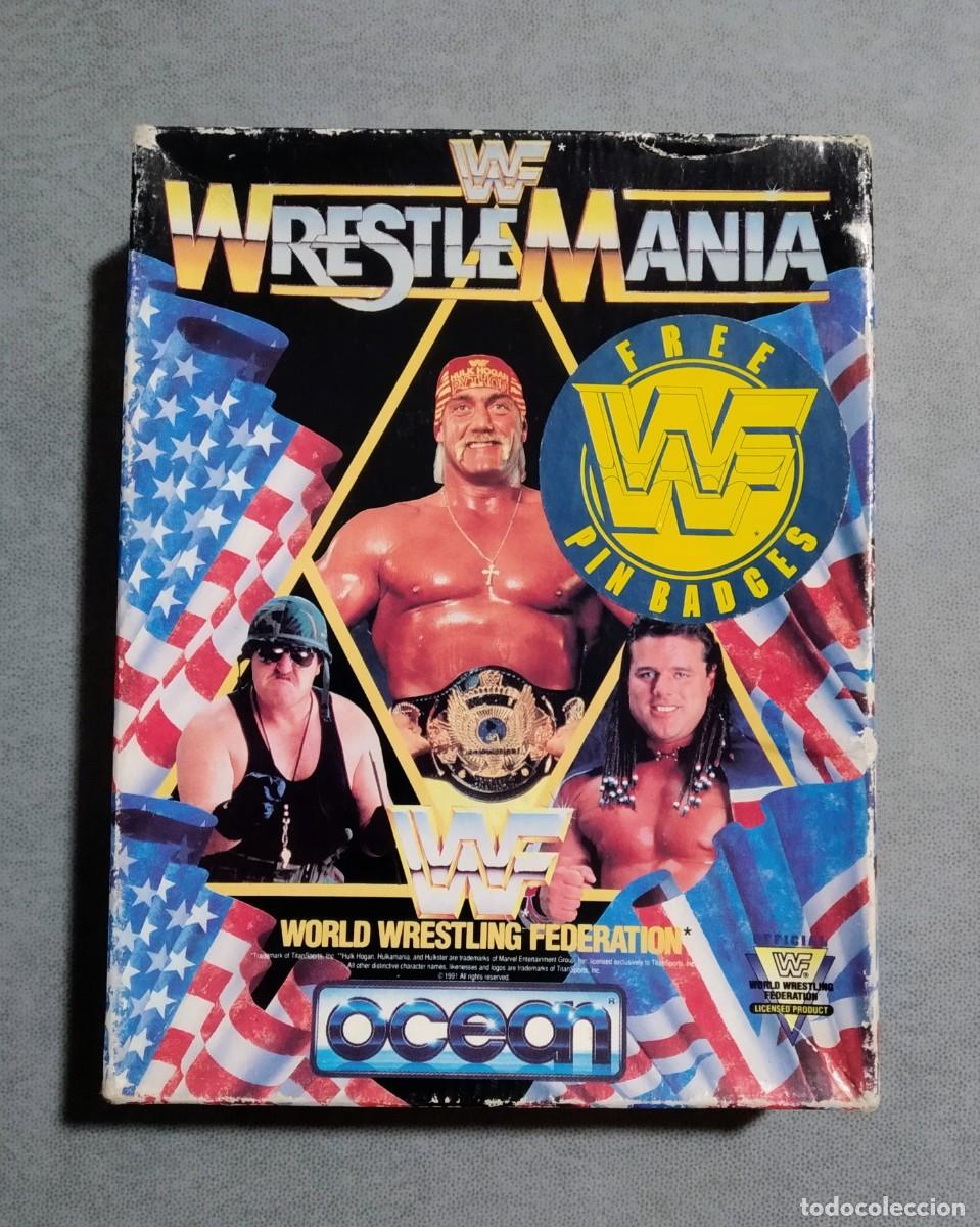 Videojuegos y consolas: WWF WRESTLEMANIA. OCEAN. COMMODORE 64. C64 - Foto 1