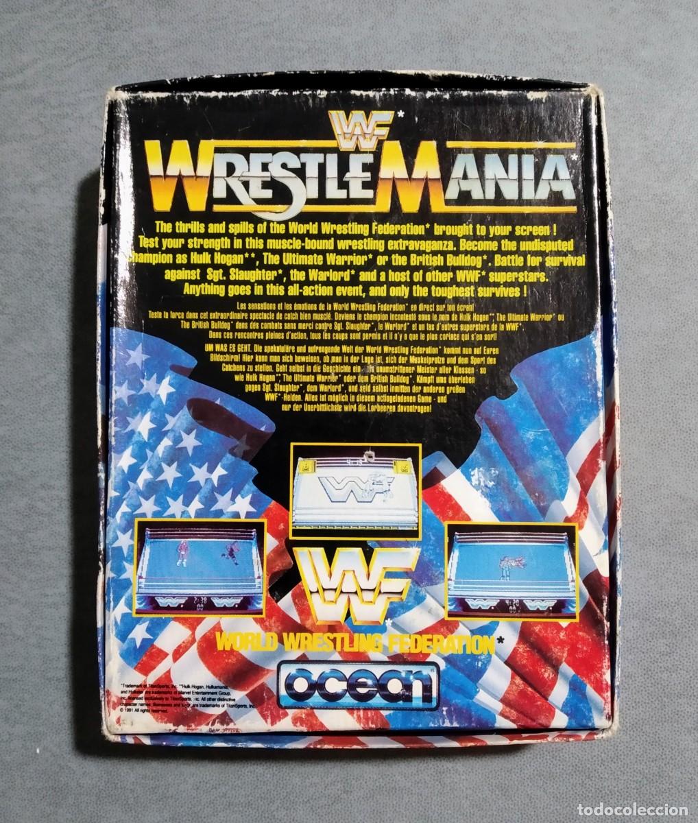 Videojuegos y consolas: WWF WRESTLEMANIA. OCEAN. COMMODORE 64. C64 - Foto 2