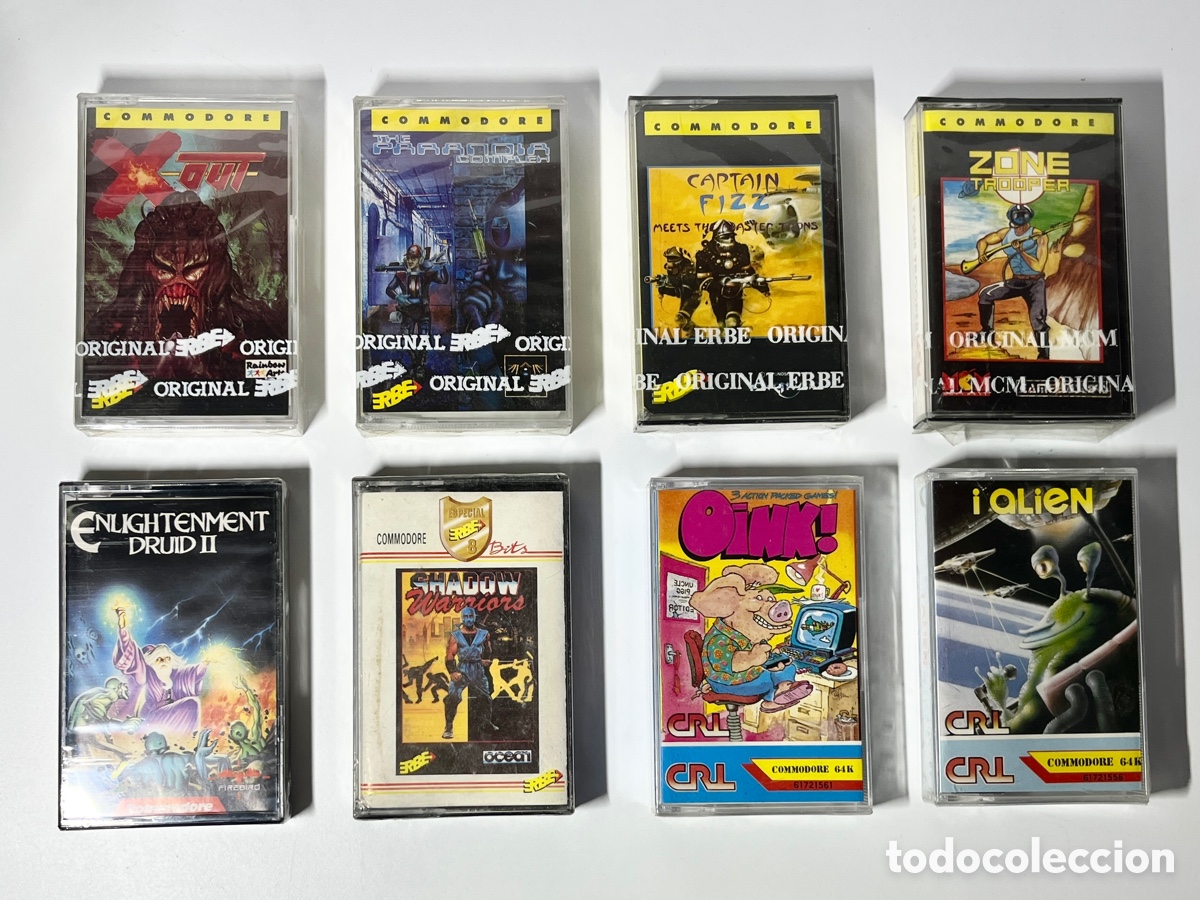 Videojuegos y consolas: 8 Commodore retro games - Videogame - Foto 1