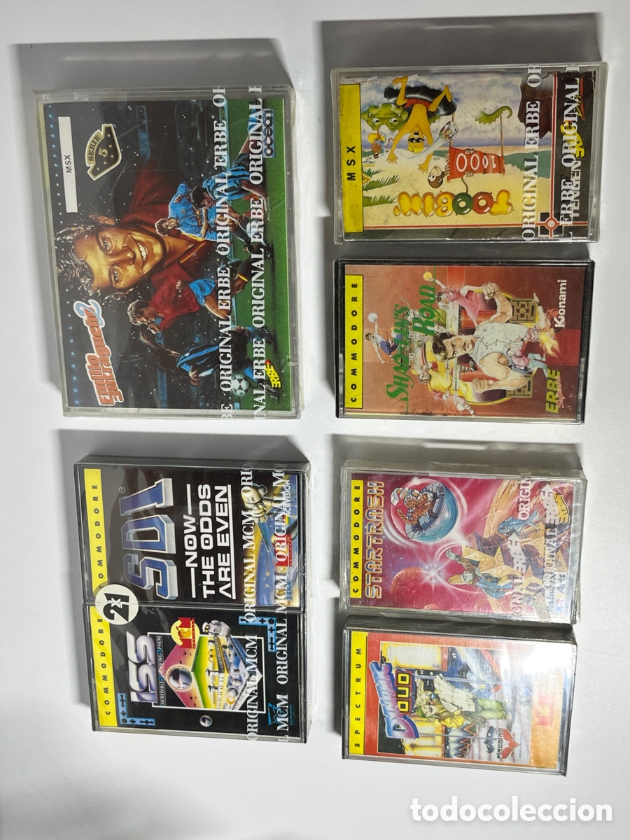 Videojuegos y consolas: 6 retro games 4 Commodore 2 MSX 1 Spectrum - Videojuegos - Foto 2