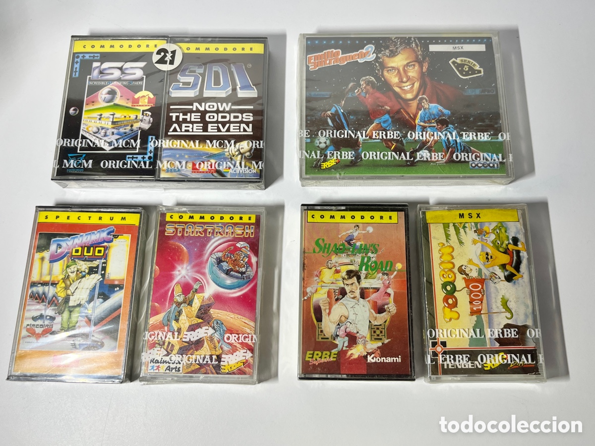 Videojuegos y consolas: 6 retro games 4 Commodore 2 MSX 1 Spectrum - Videojuegos - Foto 1