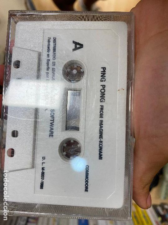 Videojuegos y consolas: CASETE COMMODORE COMODORE PING PONG - Foto 2