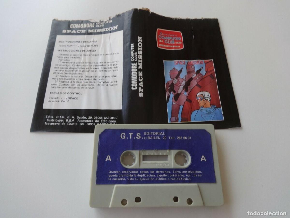 Videojuegos y consolas: SPACE MISSION COMMODORE 64 C64 CBM 64 JUEGO VIDEOJUEGO - Foto 5