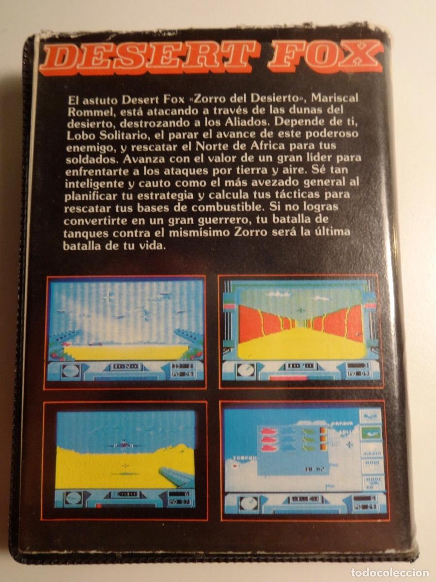 Videojuegos y consolas: DESERT FOX COMMODORE 64 C64 - Foto 3