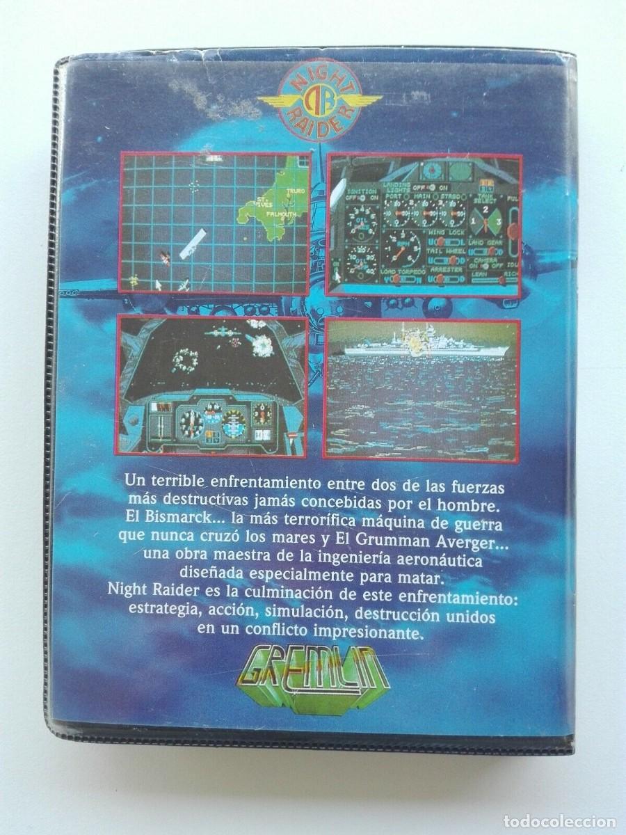 Videojuegos y consolas: NIGHT RAIDER COMMODORE 64 C64 JUEGO VIDEOJUEGO - Foto 3