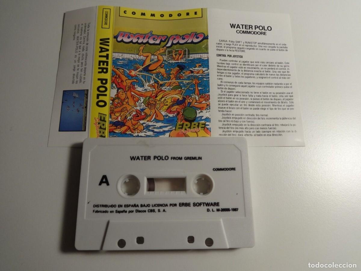 Videojuegos y consolas: WATER POLO COMMODORE 64 CBM 64 C64 - Foto 2