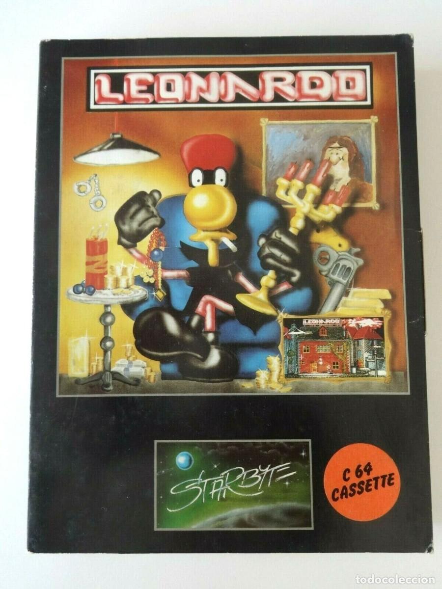 Videojuegos y consolas: LEONARDO COMMODORE 64 C64 CBM 64 JUEGO VIDEOJUEGO - Foto 1