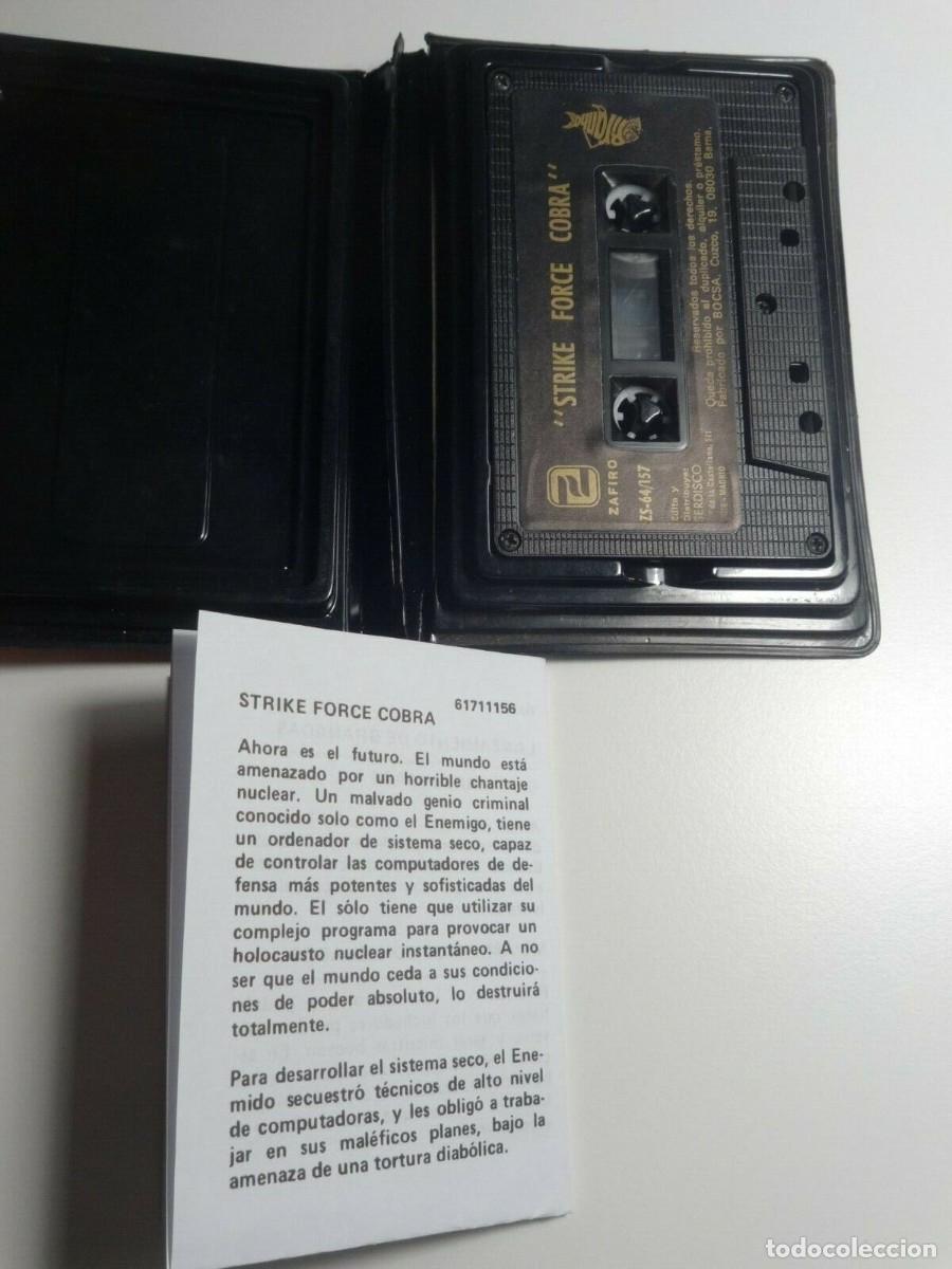 Videojuegos y consolas: STRIKE FORCE COBRA ZAFIRO SOFTWARE COMMODORE 64 C64 CBM 64 - Foto 6