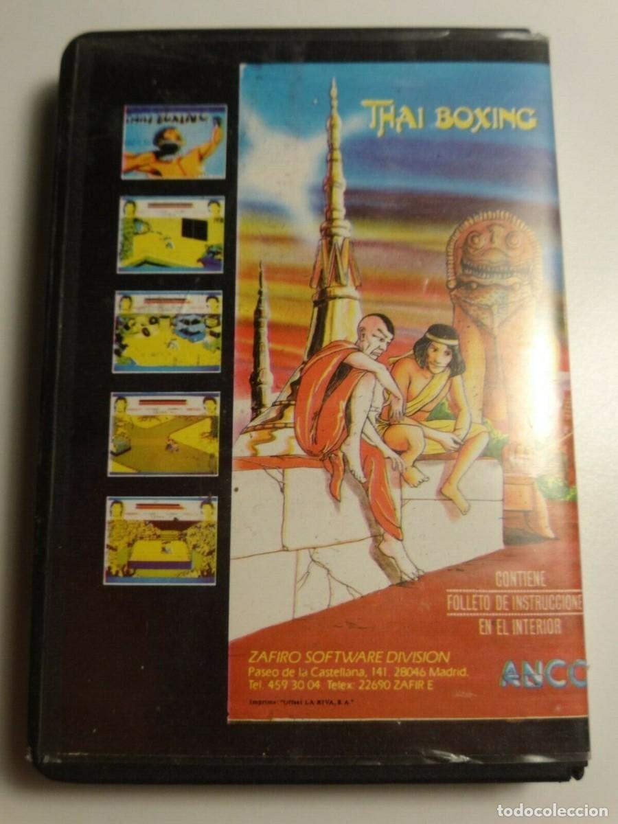 Videojuegos y consolas: THAI BOXING ZAFIRO SOFTWARE COMMODORE 64 C64 CBM 64 - Foto 3