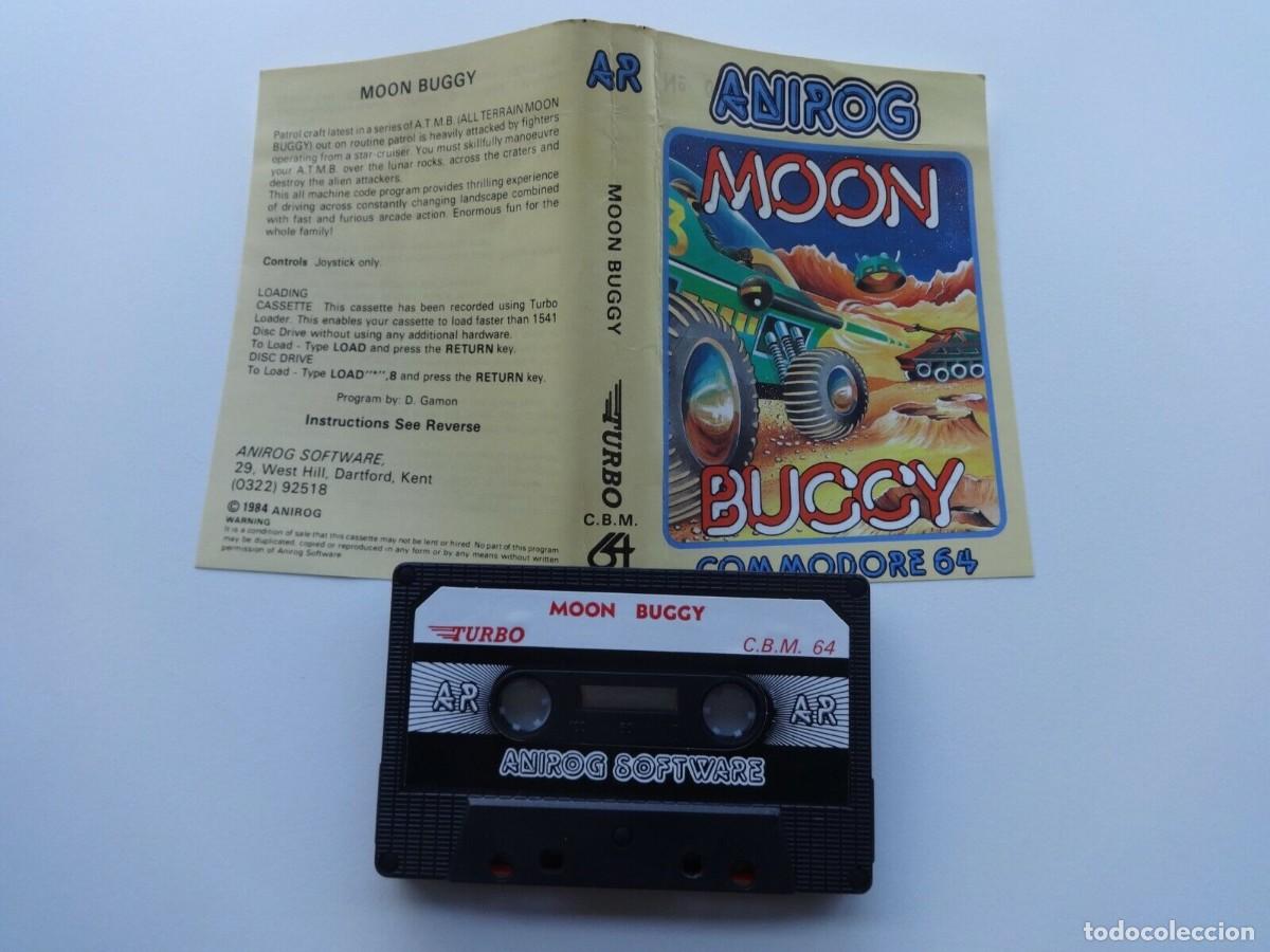 Videojuegos y consolas: MOON BUGGY COMMODORE 64 C64 CBM 64 - Foto 5