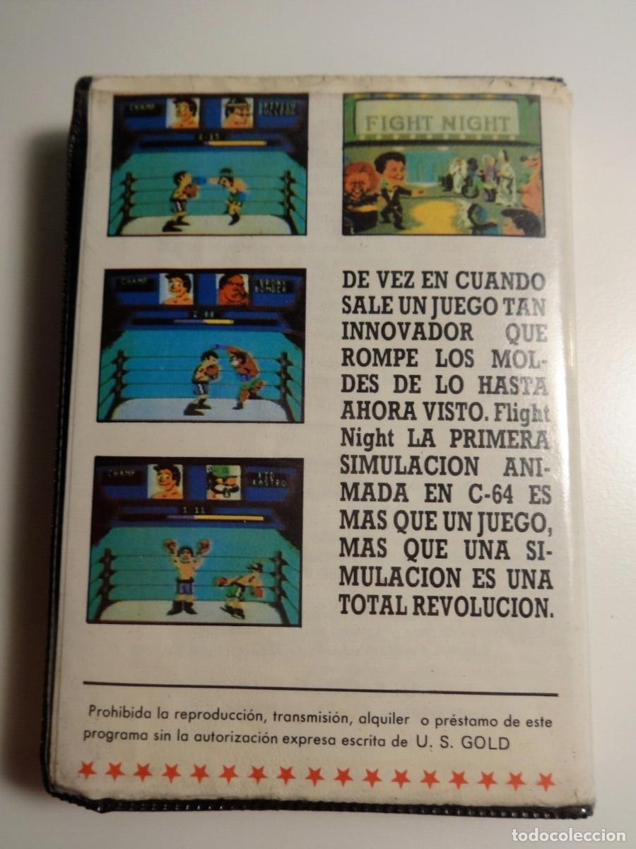 Videojuegos y consolas: FIGHT NIGHT COMMODORE C64 CBM64 - Foto 2