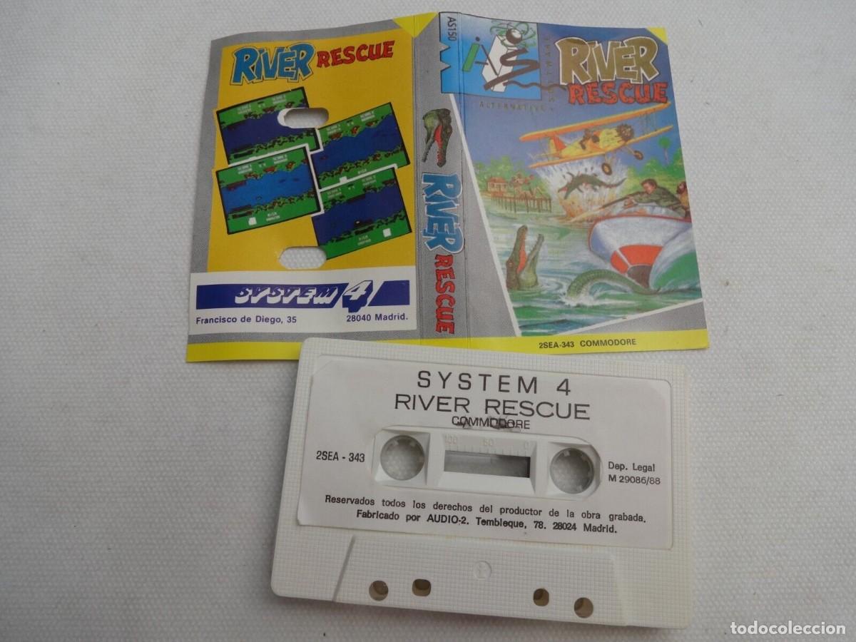 Videojuegos y consolas: RIVER RESCUE COMMODORE 64 C64 CBM 64 - Foto 2