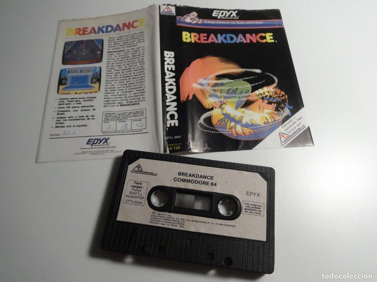 Videojuegos y consolas: BREAKDANCE BREAK DANCE COMMODORE 64 C64 CBM64 - Foto 3