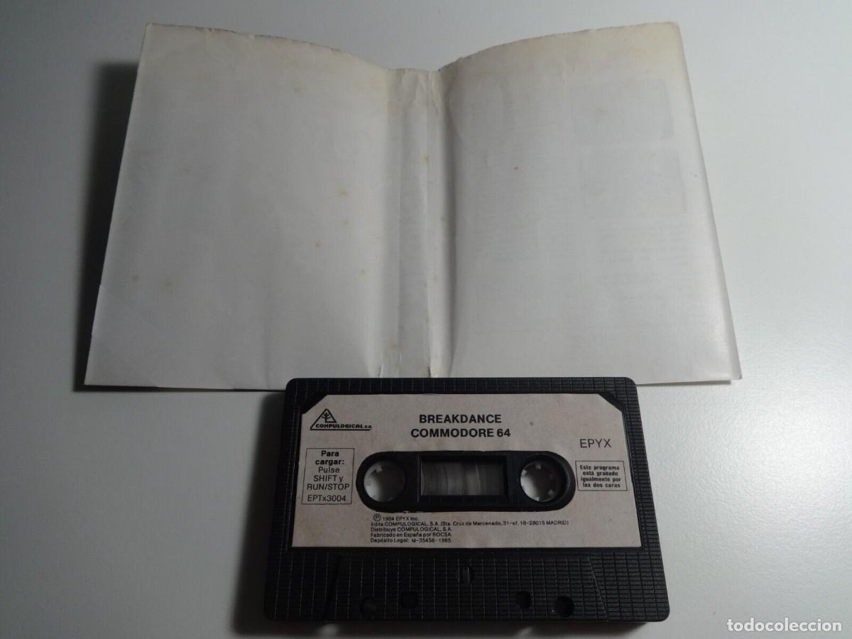 Videojuegos y consolas: BREAKDANCE BREAK DANCE COMMODORE 64 C64 CBM64 - Foto 4