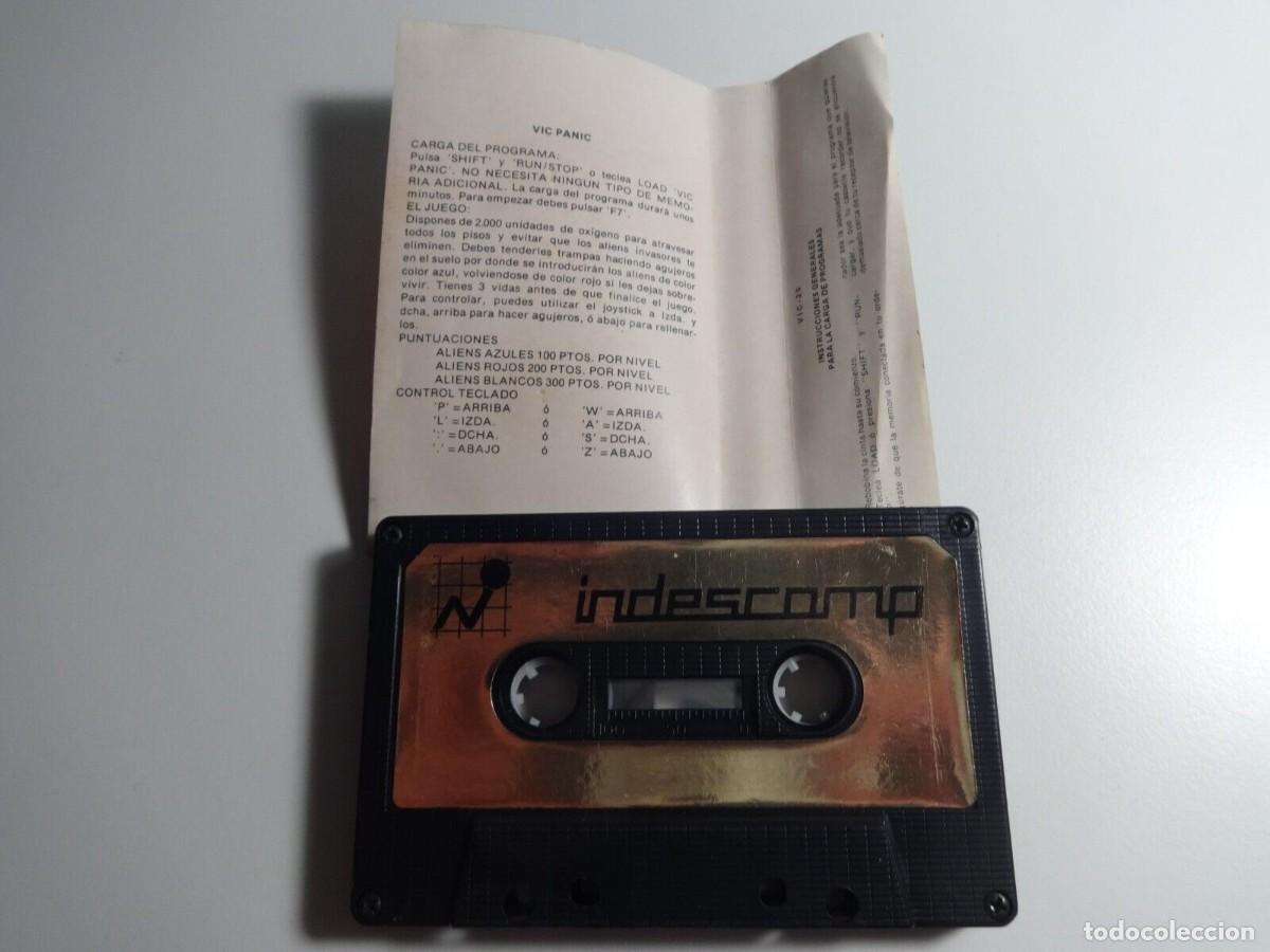 Videojuegos y consolas: VIC PANIC INDESCOMP COMMODORE 64 C64 - Foto 3