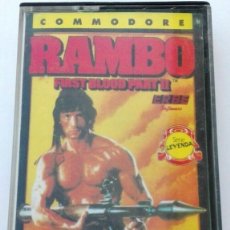 Videojuegos y Consolas: RAMBO FIRST BLOOD PART II STALLONE COMMODORE 64 CBM 64 C64