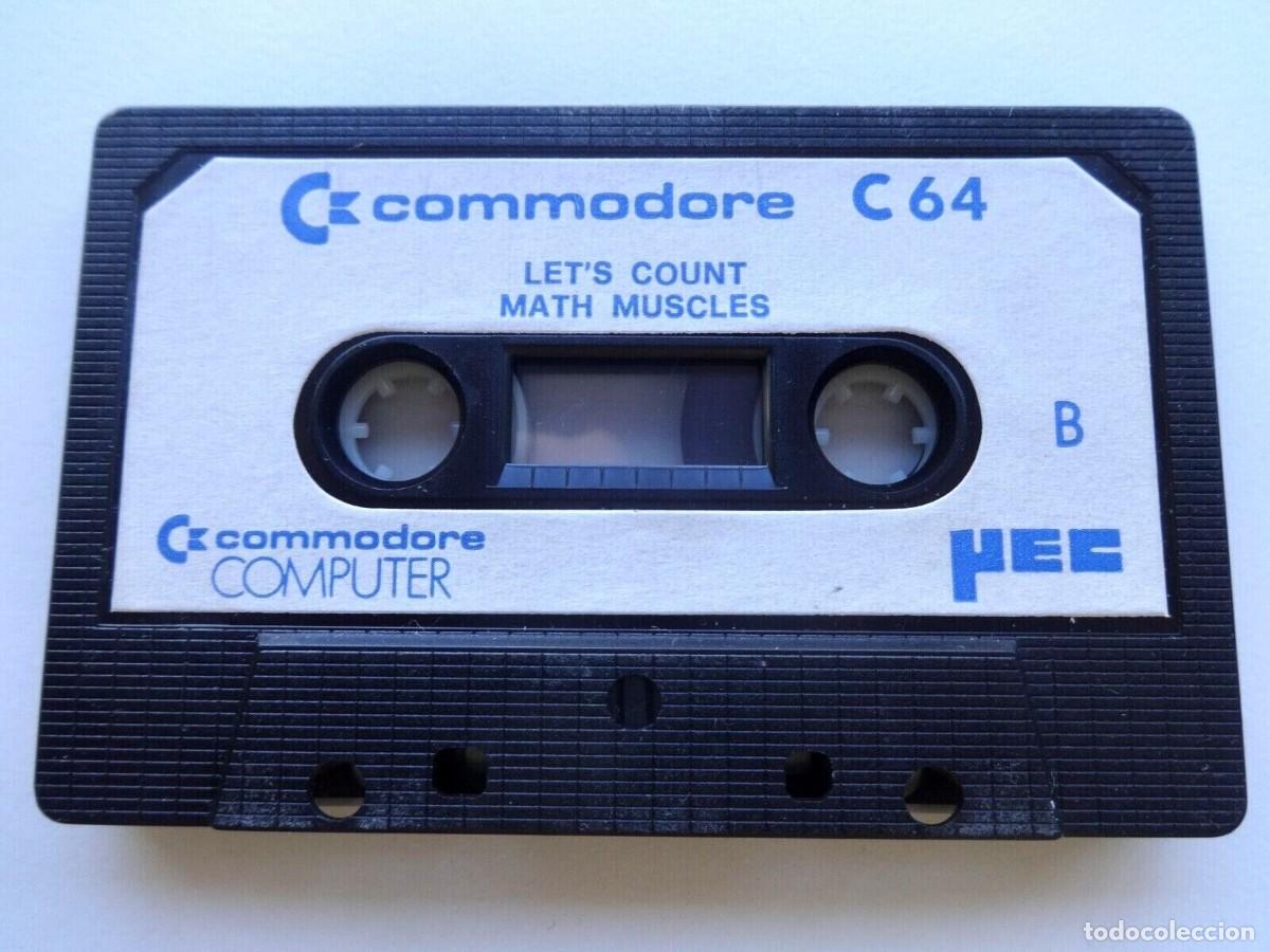 Videojuegos y consolas: LETS COUNT MATH MUSCLES TREASURE ISLANDS COMMODORE 64 COMMODORE 128 C64 CBM 64 - Foto 2