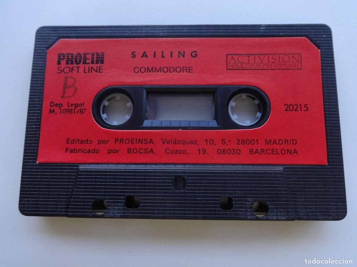 Videojuegos y consolas: SAILING COMMODORE 64 COMMODORE 128 C64 C128 CBM 64 CBM 128 - Foto 1
