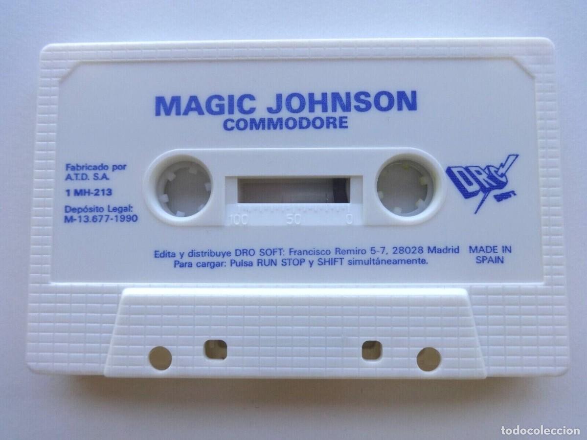 Videojuegos y consolas: MAGIC JOHNSONS MAGIC JOHNSON COMMODORE 64 COMMODORE 128 C64 C128 CBM 64 CBM 128 - Foto 2