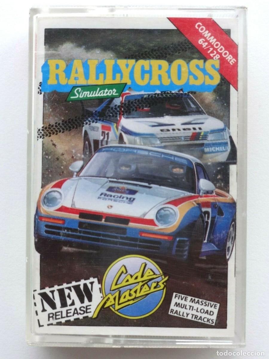 Videojuegos y consolas: RALLY CROSS RALLYCROSS SIMULATOR COMMODORE 64 COMMODORE 128 C64 C128 CBM 64 - Foto 1